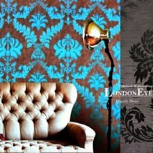 【LondonEYE】進口奢華璀璨系列 • BLING巴洛克大馬士革• 施華洛世奇水鑽壁紙 • Luxury首選