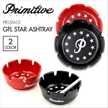 【HOMIEZ】PRIMITIVE GFL STARS ASHTRAY 菸灰缸 紅 黑