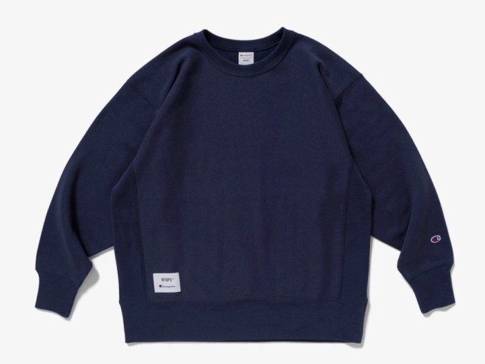 日貨代購CITY】WTAPS ACADEMY CREW NECK CHAMPION WEAVE 大學T 聯名