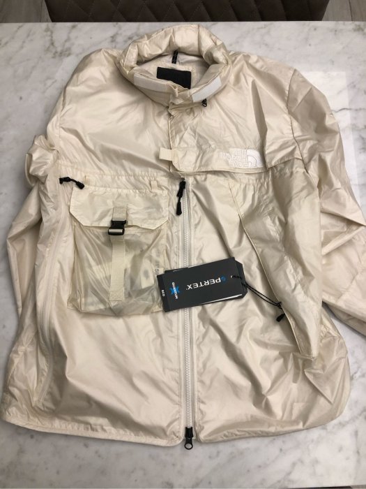 The North Face Urban Exploration黑標聯名倉石一樹KAZUKI系列ss19 Bomber Jacket 白色全新現貨S號 只有一件