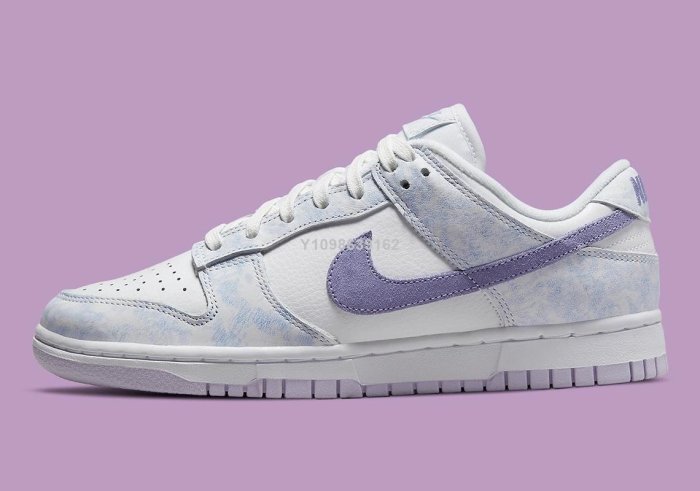 代購】Nike Dunk Low “Purple Pulse”白紫葡萄白黃扎染低幫休閒滑板鞋