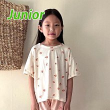 JS~JL ♥上衣(杏色) URRR-2 24夏季 URR240502-103『韓爸有衣正韓國童裝』~預購
