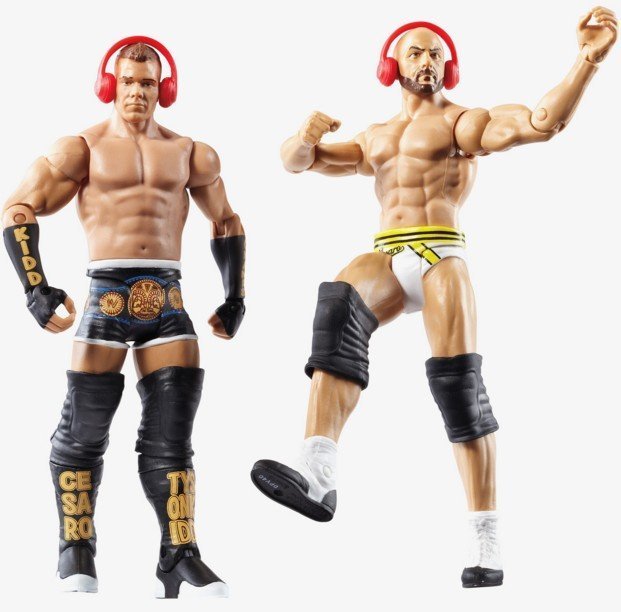 ☆阿Su倉庫☆WWE摔角 Tyson Kidd & Cesaro Battle Pack Figures 巨星超值雙人組