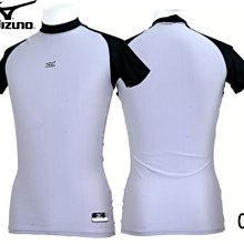 貳拾肆棒球-日本帶回Mizuno bio gear 短袖緊身衣/日製/目錄外限定版 紫