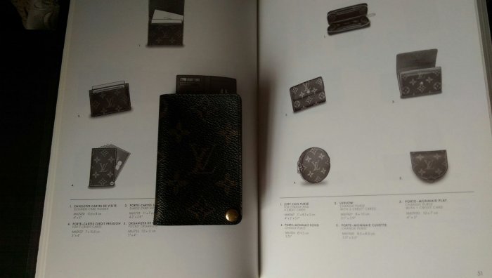 《 LV 》正品  M60937 經典 Monogram 名片夾／ 信用卡夾  實拍 ～