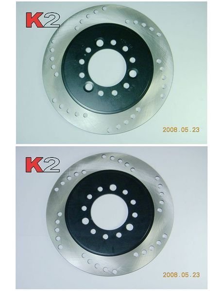 K-TWO零件王＊＊全新原廠型前碟圓盤不鏽鋼..三冠王/奔騰-125