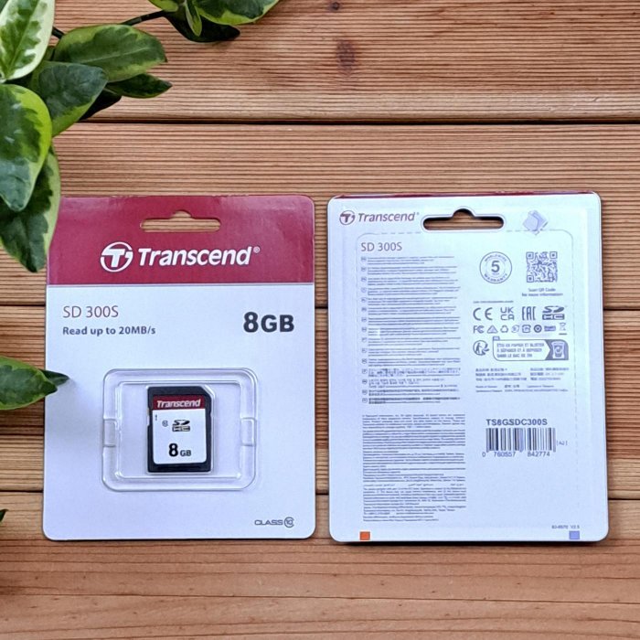 創見 Transcend SD 300S 8GB Class10 20MB/s SDHC 8G 記憶卡