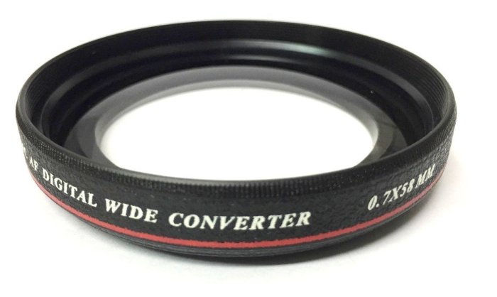 廣角鏡頭 CBINC 0.7X 58mm 轉出77mm 廣角鏡頭 適合Nikon 18-55mm 特價