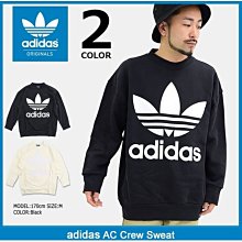 限時特價 現貨南◇ADIDAS 愛迪達 黑色 三葉草 大LOGO 大學TEE 刷毛 長袖T恤 寬鬆版 男 BQ1814