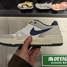 南🔥2024 2月 NIKE Full Force 低筒 麂皮 復古 學院風 縫線 男款 灰藍 FZ3595-100