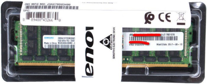 聯想 IBM 全新盒裝 Lenovo DDR4-2666 32Gb R-DIMM 7X77A01304 01DE974