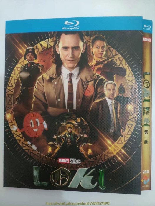 全館免運❤BD藍光DVD  洛基 Loki 第一季 (2021) 2碟組 全新影片 繁體中字