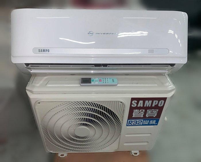 【宏品二手家具館】中古家電 AC101404*聲寶1.2噸變頻分離式冷氣220V*冰箱 洗衣機 液晶電視台北新竹苗栗彰化