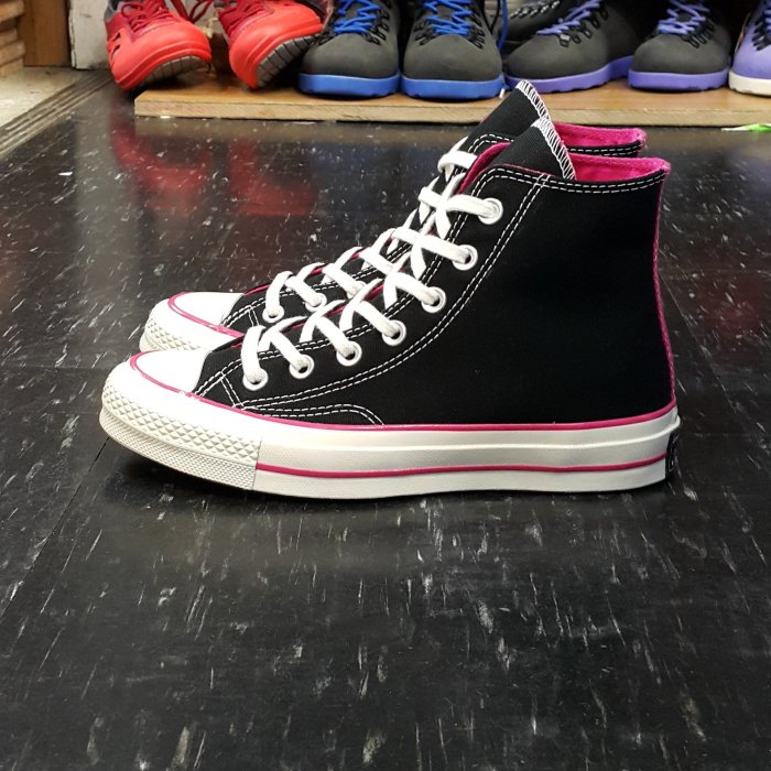 Converse Chuck Taylor AllStar 1970s 高筒 黑色 桃粉色 復刻 三星標 149445C