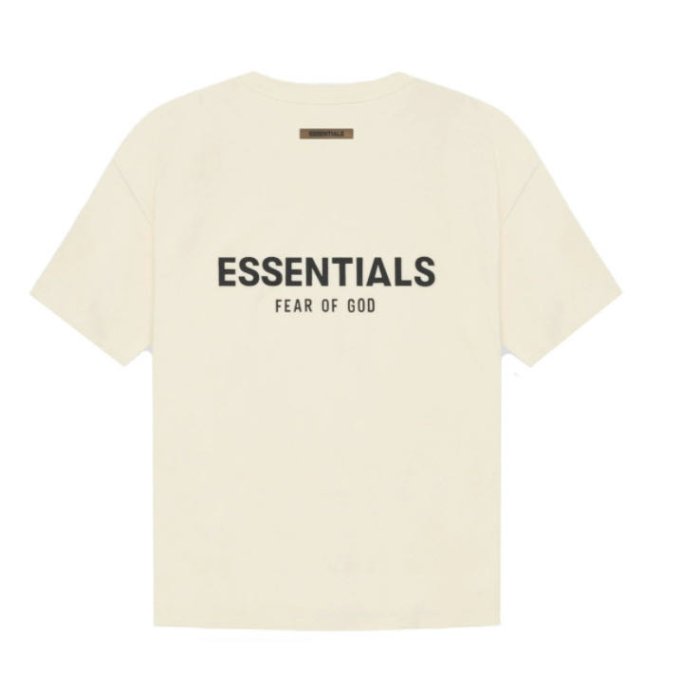 Fear Of God Essentials Boxy Logo T-Shirt 21SS 新款FOG Logo 背後