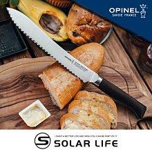 法國OPINEL Les Forges 1890 Bread Knife 21cm麵包刀(山毛櫸木刀柄)002284