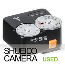 集英堂写真機【1個月保固】中古美品 / VOIGTLANDER 福倫達 VC METER 機頂測光表 黑色 20749