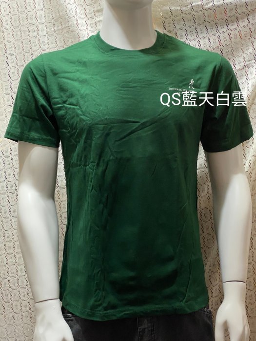 QS 約翰走路 100%精梳棉 短T恤 T SHIRT 休閒服 運動服