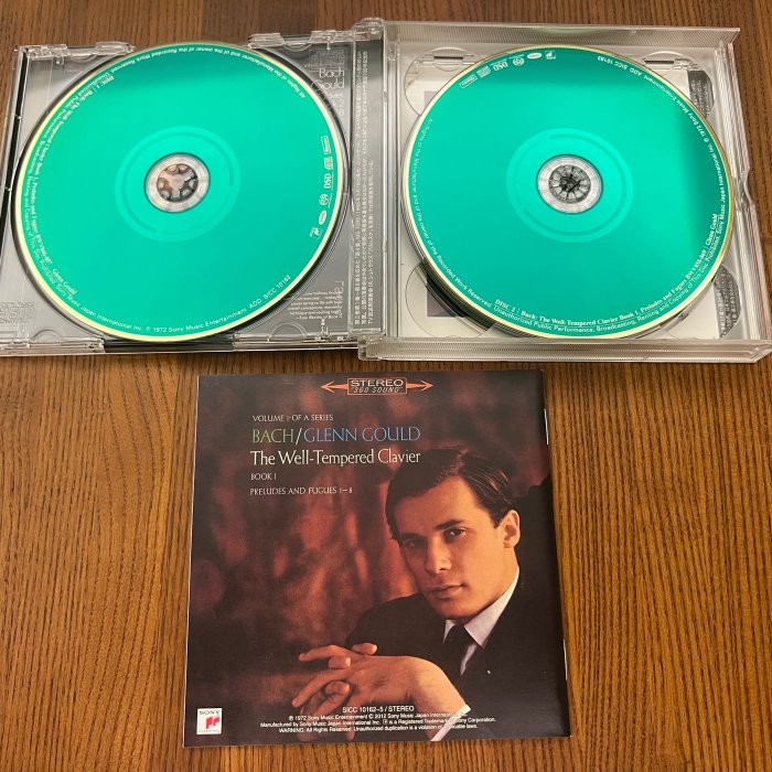 【㊣二手】顧爾德Glenn Gould/Bach Well-Tempered Clavier [SACD Hybrid]