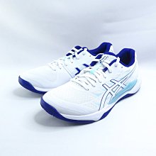 ASICS GEL-TACTIC 12 男款 排球鞋 支撐 穩定 1072A092101 白x藍【iSport愛運動】