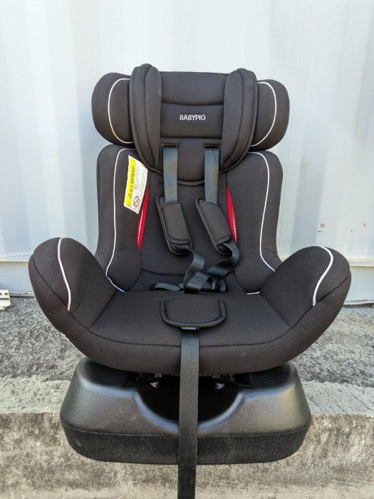 babypig 兒童 安全 汽車 座椅 0~7歲 可躺可座 雙向可調 99%新