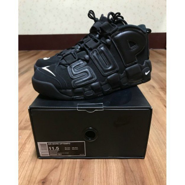 【正品】Nike Air More Uptempo Suptempo X Supreme 聯名 大AIR