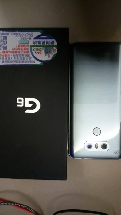 9成新瑕疵手機 lg g6 h870dg 雙卡4G lte line 4+64g 相機失效 附盒裝