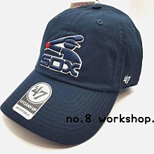 【帽子館】47 BRAND MLB 美國大聯盟白襪隊棒球帽【BDH001D1】(深藍色)
