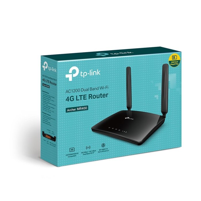 含發票~TP-Link Archer MR400 路由器 雙頻4G分享器 無線雙頻 SIM卡 WIFI 取代 MR200