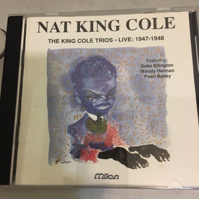 *愛樂熊貓*'91瑞士首版/無IFPI/NAT KING COLE TRIOS納金高經典三重奏1947-7-48LIVE