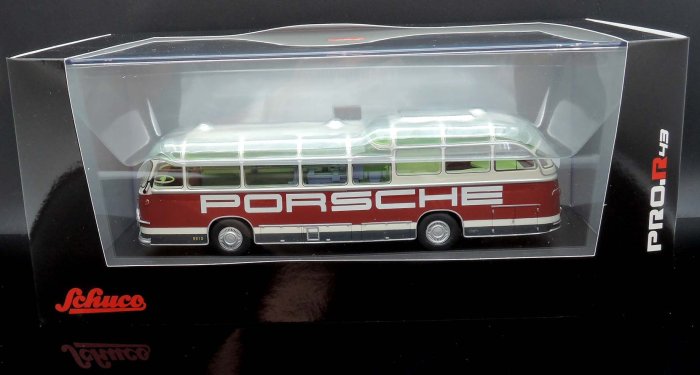 【MASH】現貨瘋狂價 Schuco 1/43 Neoplan FH 11 Porsche racing service