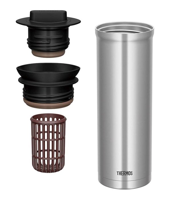 THERMOS 膳魔師 附濾網 不鏽鋼真空保溫瓶 保溫杯 1L 泡茶壺 TTD-1000 1000ML 水壺