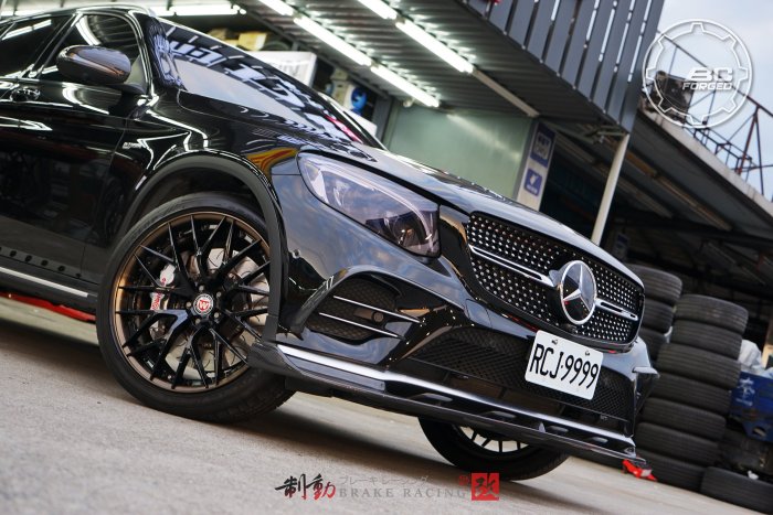 BC HT-06S 21" 兩片鍛造客製化 AMG GLC43 實著 各尺寸對應車款歡迎詢問 搭配前六後四 / 制動改