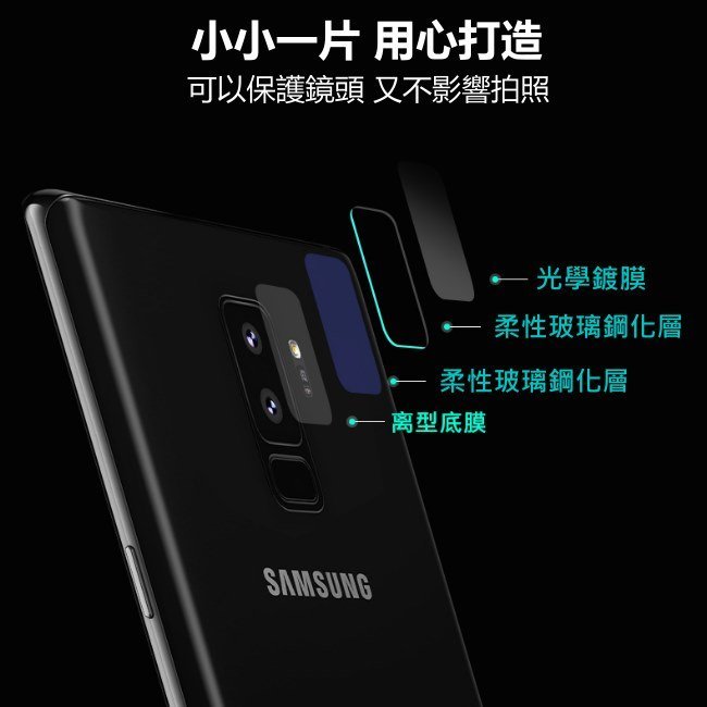 鏡頭貼 玻璃 鏡頭保護貼 note9 note8 s8 s8+ s9 s9+ 鏡頭膜 9H 高硬度 防刮防摔防爆 全玻璃