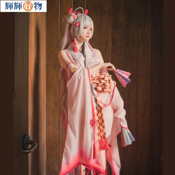 陰陽師cos服不知火阿離和服大正風cosplay服裝女動漫假髮木屐-輝輝好物