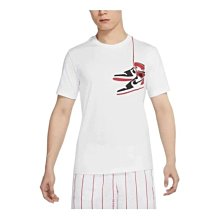 南🔥2022 9月 NIKE JORDAN 短T 短袖上衣 球鞋 LOGO 休閒 運動 男 白 DZ4518-100