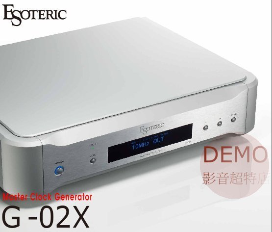 ㊑DEMO影音超特店㍿日本ESOTERIC G-02X 正規特約取扱店原廠目録