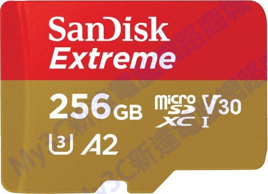 SanDisk 記憶卡 256G Extreme Micro SD 256GB Gopro記憶卡 另有 64G 128G