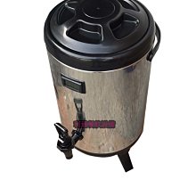 《利通餐飲設備》 12L發泡保溫 溫度顯示款 發泡內桶304＃含折疊腳架 茶筒 保溫桶 茶桶 12公升 保溫茶桶 飲料桶