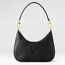 【茱麗葉精品】預購商品 Louis Vuitton LV M46002 Bagatelle經典花紋牛皮兩用包.黑