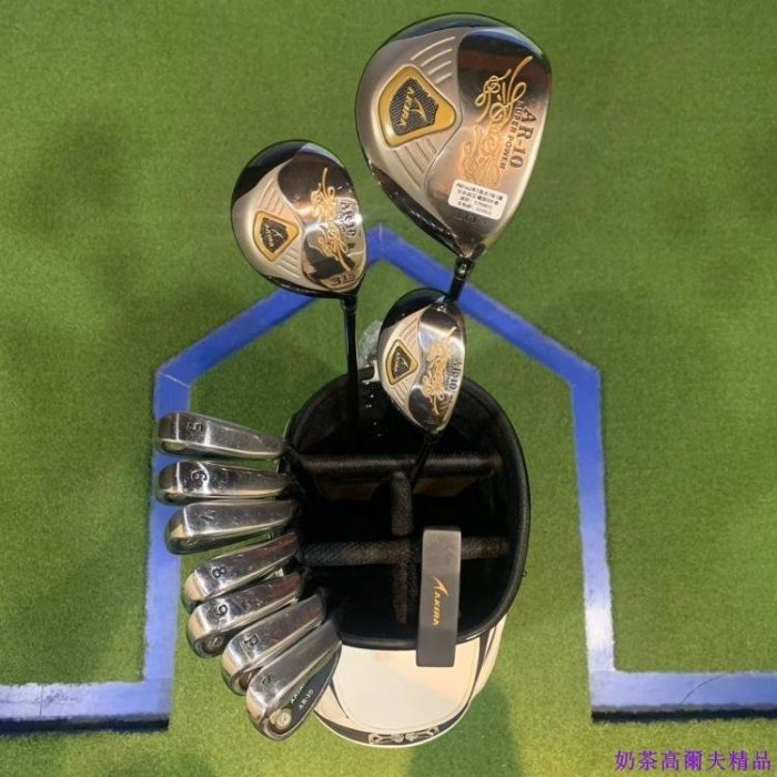 現貨熱銷-高爾夫球桿 85成新AKIRA高爾夫男士套桿 全套golf球桿 碳R