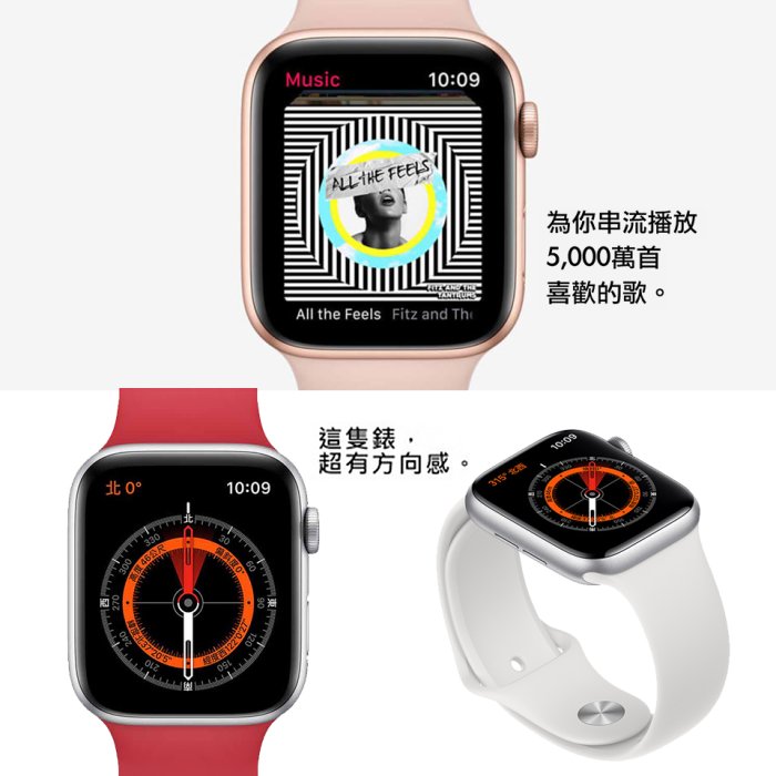 ET手機倉庫【Apple Watch Nike Series 5 GPS 44MM】A2093（現貨、手錶）附發票