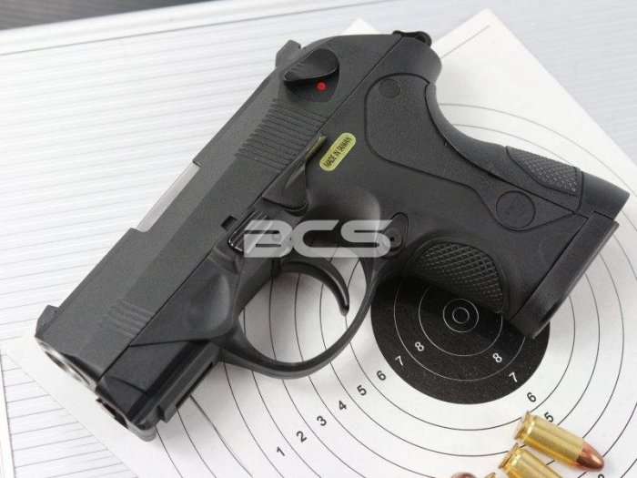 【BCS】黑色 WE PX4C 小鬥牛犬 BULLDOG 6MM單發版/瓦斯槍-WED001B