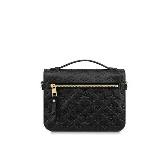 LV POCHETTE METIS M41487 全黑色 郵差包 熱銷 壓紋 超美