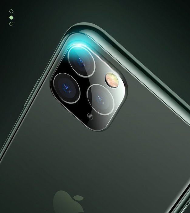 【鏡頭全包覆】 iPhone 11 Pro Max 全包式不進灰鏡頭鋼化玻璃保護貼【PH858】玻璃貼