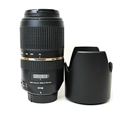 【台南橙市3C】TAMRON 騰龍 SP 70-300mm F4-5.6 Di VC USD  二手鏡頭#82560