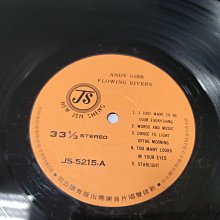 昀嫣音樂(CDa89)  ANDY GIBB Flowing Rivers 新建聲唱片 唱片 原版非復刻