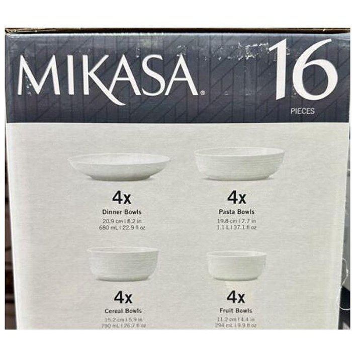 Mikasa 骨瓷餐具 16件組 [COSCO代購] W139853