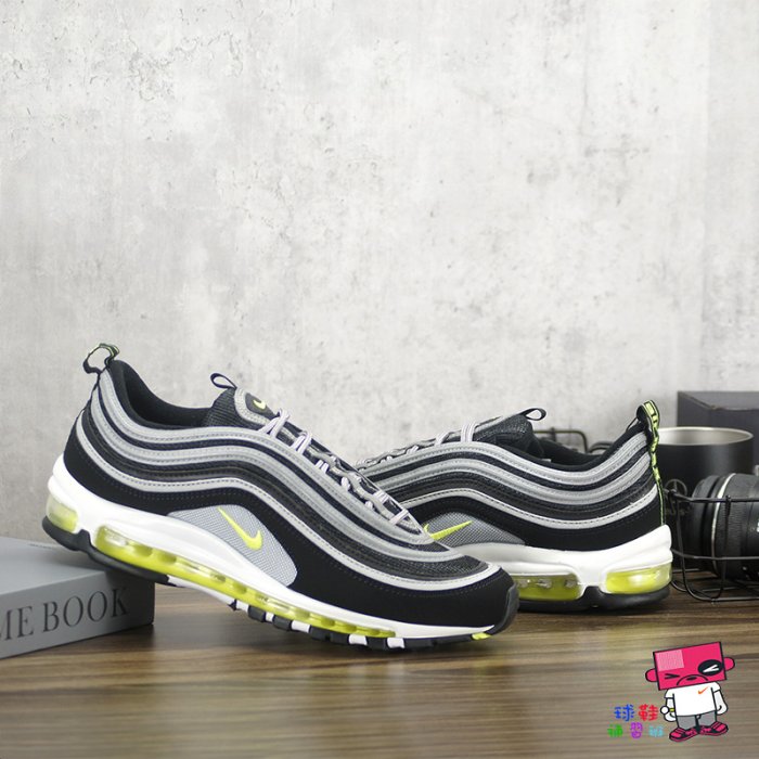 球鞋補習班 NIKE AIR MAX 97 JANPAN OG NEON 黑色 螢光綠 3M 慢跑 921826-004