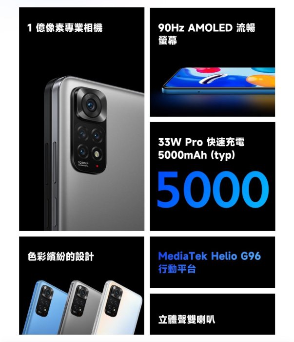 **可超商取貨付款**Redmi Note 11S(6G+128G)｜台灣小米公司貨｜聯強保1年｜板橋可面交｜